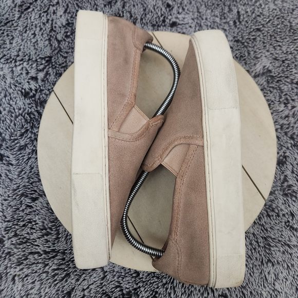 UGG Jass Pink Suede Sneaker Loafers Women's Size 8.5 - Picture 6 of 9